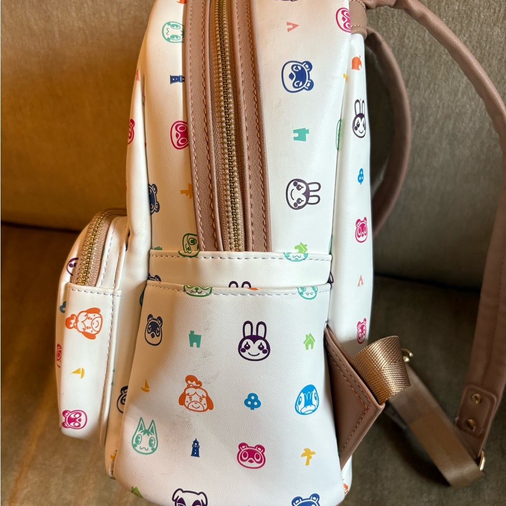 Nintendo Cream Multicolor Character Backpack - Picture 4 of 8